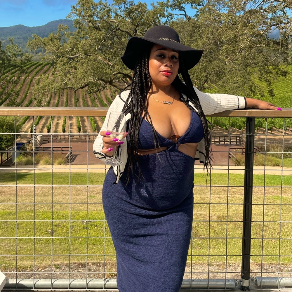 Cult Gaia cut out dress sold out everywhere!